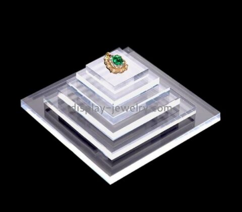 Acrylic supplier customized lucite jewellery display block ODJ-115