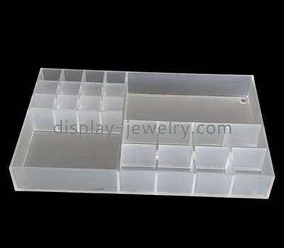 Custom white acrylic 23 grids jewelry storage box ODJ-107