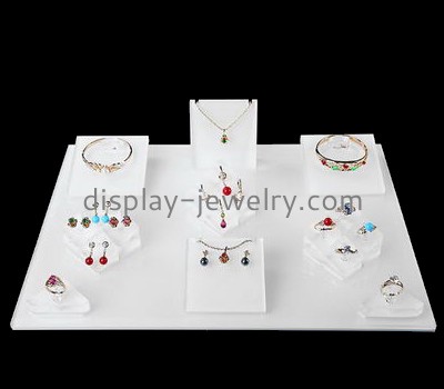 Retail display manufacturers customized acrylic jewelry store display stand ODJ-064