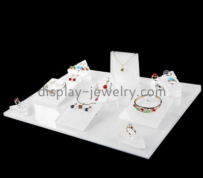 Acrylic items manufacturers customized large jewellery retail display stand ODJ-046