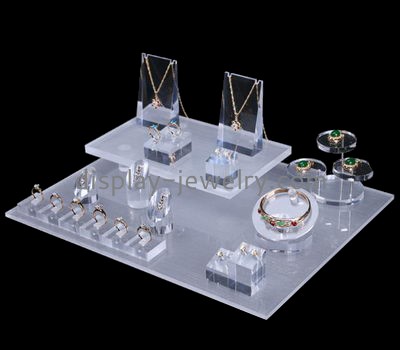 Acrylic factory customized wholesale cheap jewelry retail displays ODJ-037