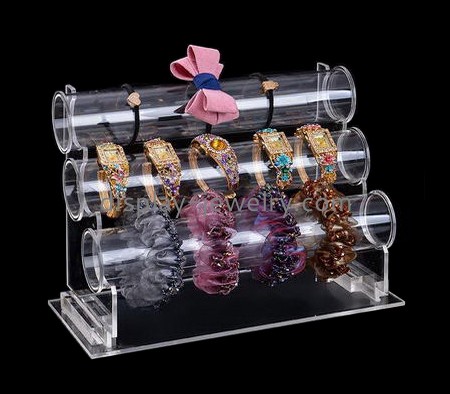 Customized acrylic girls headband holder headband holder display hair band holder ODJ-004