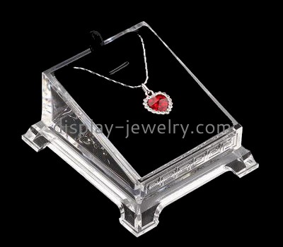 Customize acrylic necklace display case NDJ-776