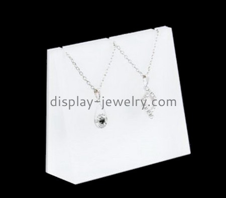 Customize acrylic cheap necklace display stands NDJ-767