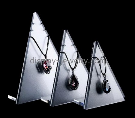 Customize plexiglass necklace jewelry display NDJ-748