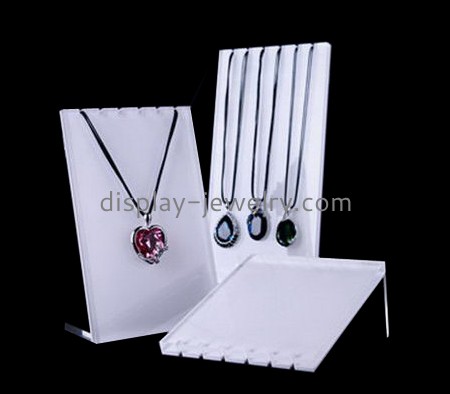 Customize perspex necklace holder stand NDJ-734