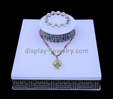 Customize acrylic necklace and bracelet holder NDJ-711