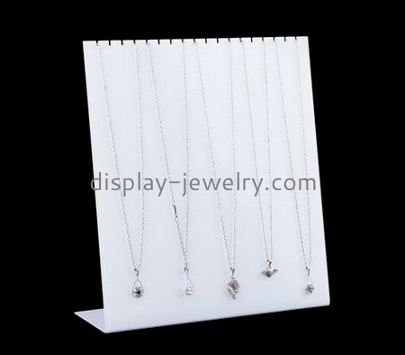 Customize perspex jewellery necklace display stands NDJ-707