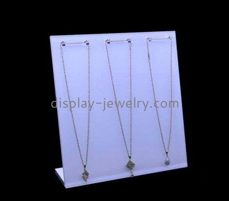 Customize lucite display necklace stands NDJ-693