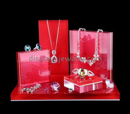 Customize lucite jewelry stands and displays NDJ-609