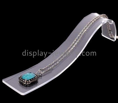 Customize perspex tall necklace display stand NDJ-606