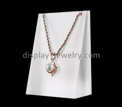 Customize acrylic white necklace stand NDJ-570