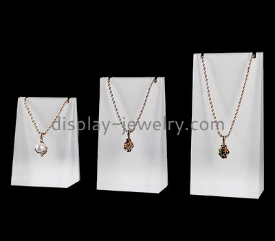 Customize white necklace display stand NDJ-564