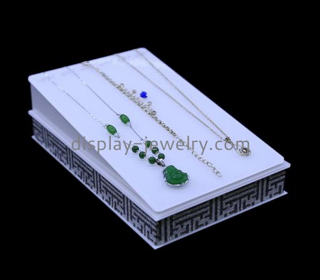 Customize retail acrylic necklace holder NDJ-534