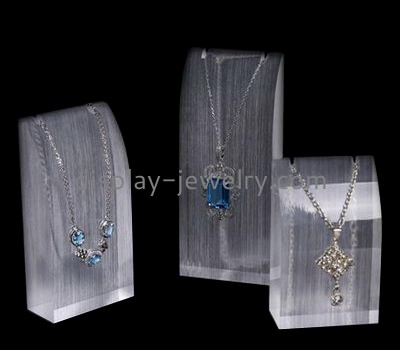 Customized acrylic cheap necklace holder NDJ-409