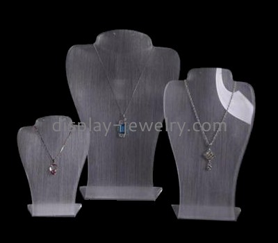 Customized acrylic necklace bust display stand NDJ-382