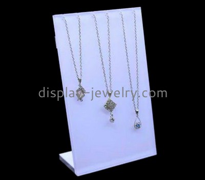 Customized acrylic necklace stand for long necklaces NDJ-379