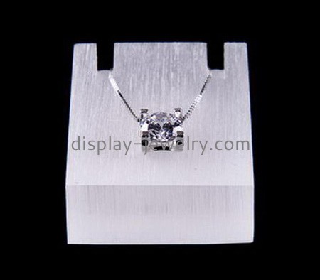 Acrylic plastic supplier custom lucite necklace displays cheap NDJ-340