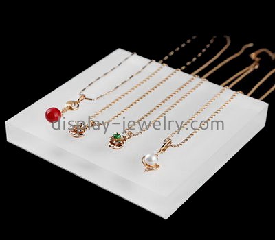 Acrylic display stand manufacturers customized jewelry necklace display board NDJ-291