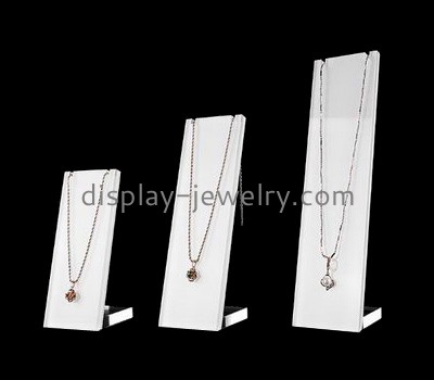 Acrylic display manufacturers customized retail necklace display stand NDJ-290