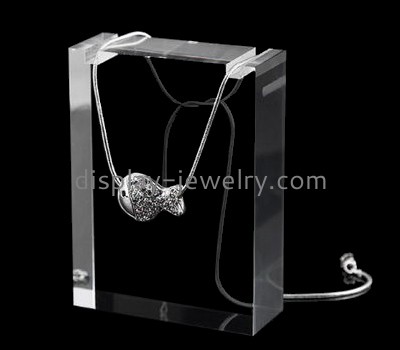 Acrylic display manufacturers customized acrylic necklace organizer display stand NDJ-289