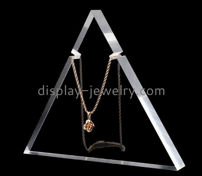 Jewelry display manufacturers customized acrylic retail jewelry necklace display stands NDJ-278