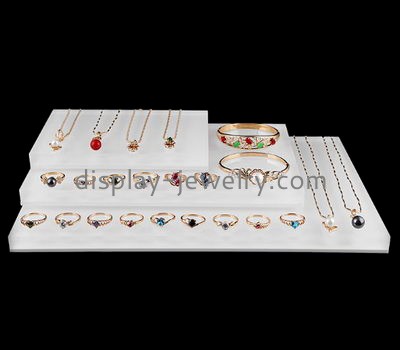 Jewelry display factory customized acrylic jewellery necklace bracelet holder display stands NDJ-275