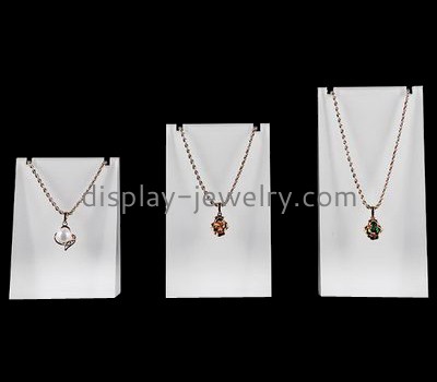 Jewelry display manufacturers customized acrylic cube long necklace holder NDJ-268