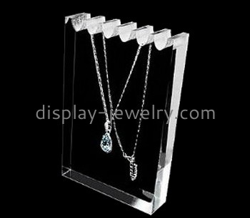 Jewelry display manufacturers customized clear acrylic necklace display NDJ-261