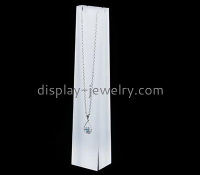 Acrylic display manufacturers customize perspex jewellery display tall necklace holder NDJ-252