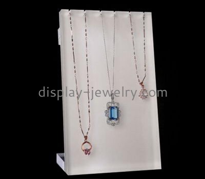 Acrylic display manufacturers custom jewellery necklace display holders stands NDJ-236