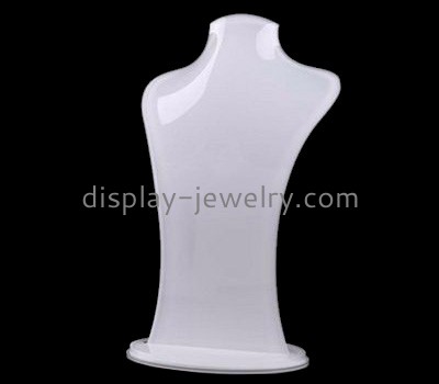 Display stand manufacturers custom acrylic display bust for necklaces NDJ-223