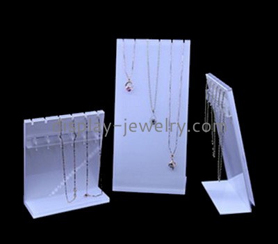 Acrylic items manufacturers custom acrylic necklace displays stand wholesale NDJ-218