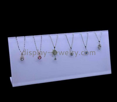 Custom acrylic plexiglass stands jewelry bar necklace displays wholesale NDJ-191