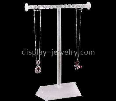 Acrylic jewelry display manufacturers custom retail necklace jewelry organizer display shelves NDJ-169