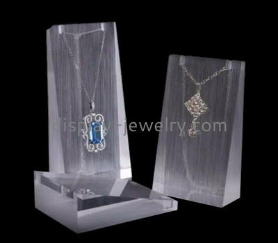 Acrylic manufacturers custom acrylic jewellery necklace display stands NDJ-168