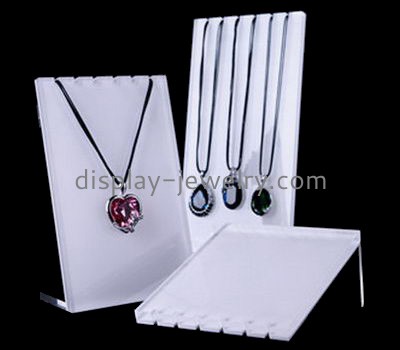 Wholesale acrylic necklace retail display stands for jewelry NDJ-150