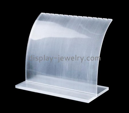 Acrylic manufacturer custom plexiglass necklaces display stands perspex jewellery display racks NDJ-136