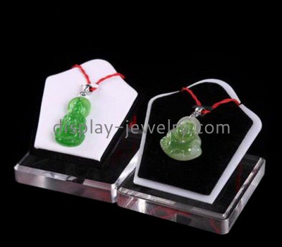 Customized acrylic tabletop display stands necklace bust stand jewellery stands for sale NDJ-118