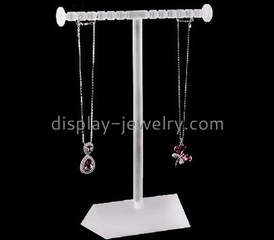 Customized acrylic table top displays unique jewelry stands jewelry hangers for necklaces NDJ-112