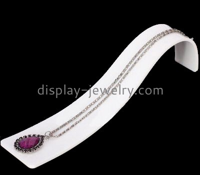 Custom acrylic retail display stands perspex jewellery display tall necklace display NDJ-111