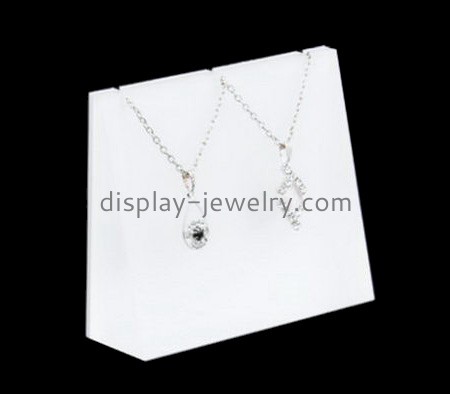 Custom acrylic display products necklace jewelry display jewellery stands for sale NDJ-090