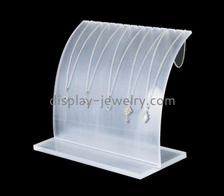 Customized acrylic display racks jewellry displays jewelry necklace stand NDJ-095