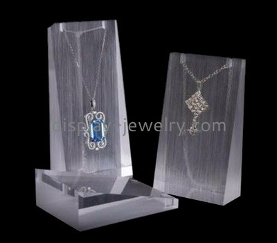 Custom acrylic jewelry retail display jewelry holder acrylic necklace display stands NDJ-067