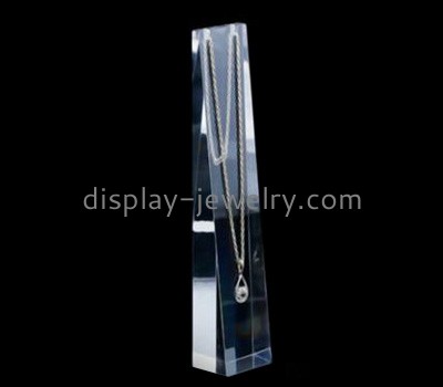 Acrylic display stand manufacturers custom jewellery racks stands unique necklace holders NDJ-063