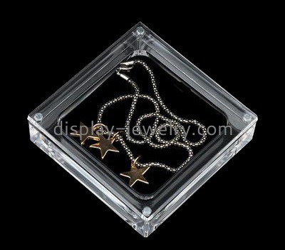 Custom acrylic table display stands jewelry showcases jewelry display necklace NDJ-058