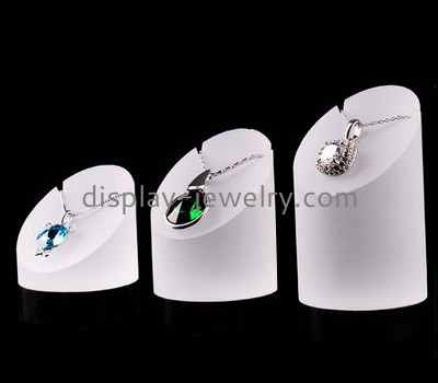 Factory custom acrylic displays plexiglass jewelry display necklace display stands NDJ-025