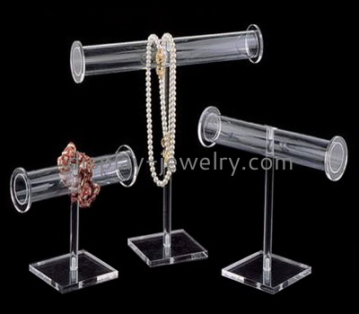 Customized acrylic countertop display clear jewelry display necklace tree stand NDJ-014