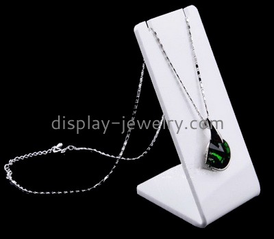 Wholesale acrylic necklace rack display acrylic necklace display holder NDJ-013