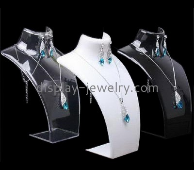 Hot sale acrylic necklace stand jewellery display stands counter top display NDJ-007